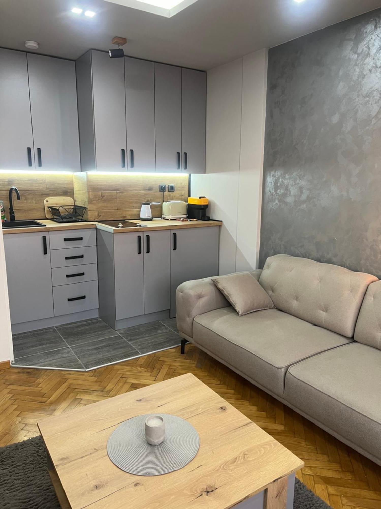 Central Sky View Apartment Belgrado Exterior foto